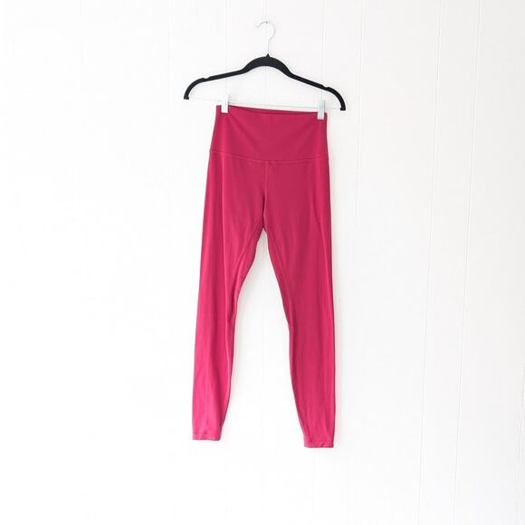 lululemon athletica Pants - Lululemon Athletica W5BOBS Align Pink High-rise Pant 28", size 6
